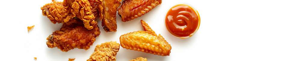 Hotwings en chicken strips Hotwings en chicken strips
